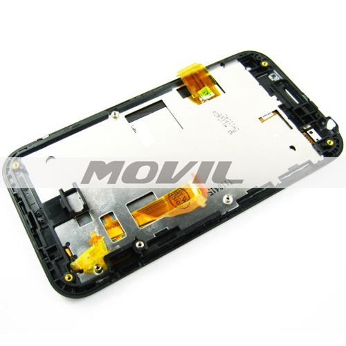 Full LCD Display assembly Touch Screen Digitizer Frame for HTC Incredible S